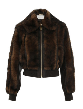 Luxe Faux Fur Bomber Jacket